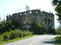 Schlossruine Höhenbergen (Tainach/Völkermarkt)