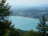 Klopeiner See und 'See in Flammen'-Fest (Sankt Kanzian am Klopeinersee)