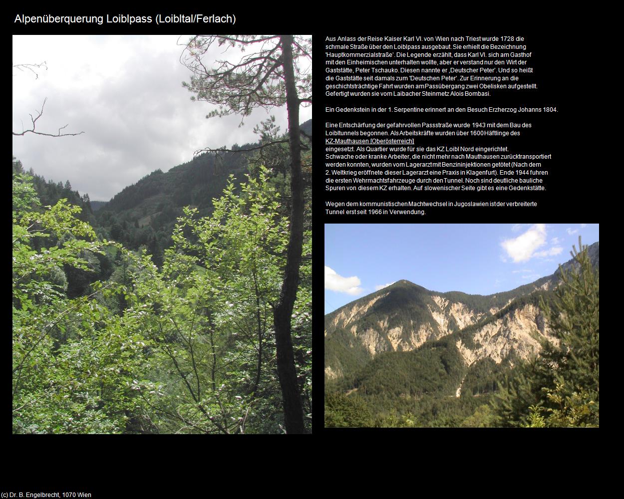 Alpenüberquerung Loiblpass (Loibltal/Ferlach) in Kulturatlas-KÄRNTEN(c)B.Engelbrecht