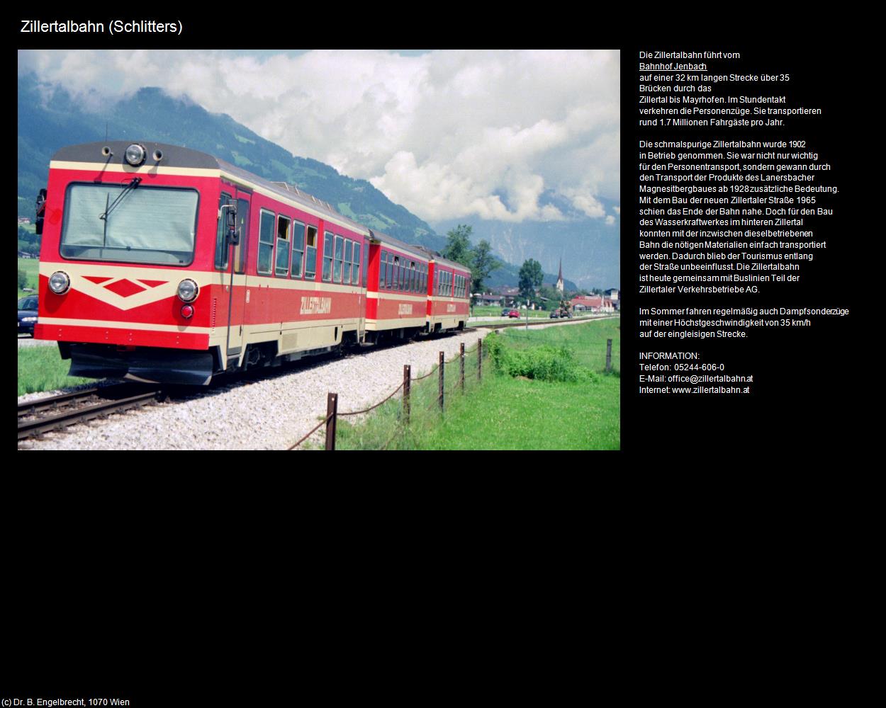 Zillertalbahn (Schlitters) in Kulturatlas-TIROL(c)B.Engelbrecht