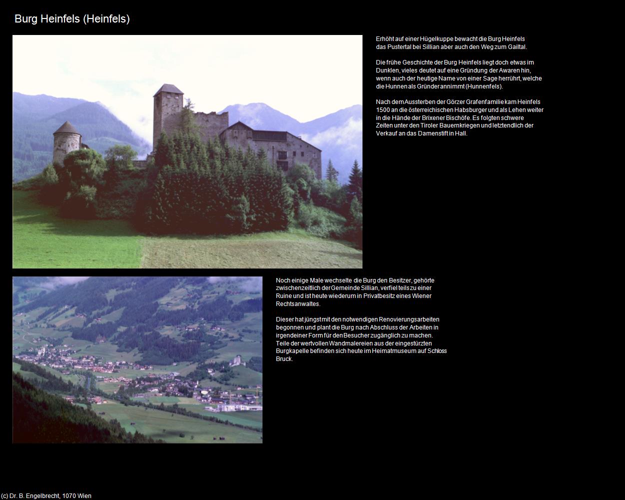 Burg Heinfels (Heinfels) in Kulturatlas-TIROL