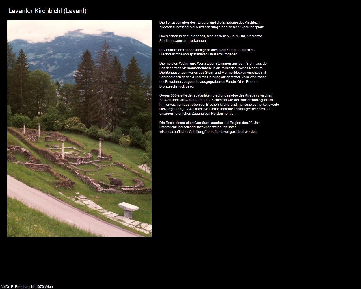 Lavanter Kirchbichl (Lavant) in Kulturatlas-TIROL