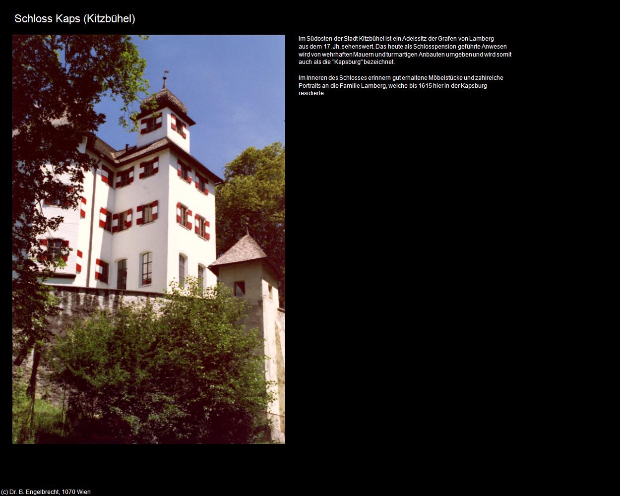 Schloss Kaps (Kitzbühel) in Kulturatlas-TIROL