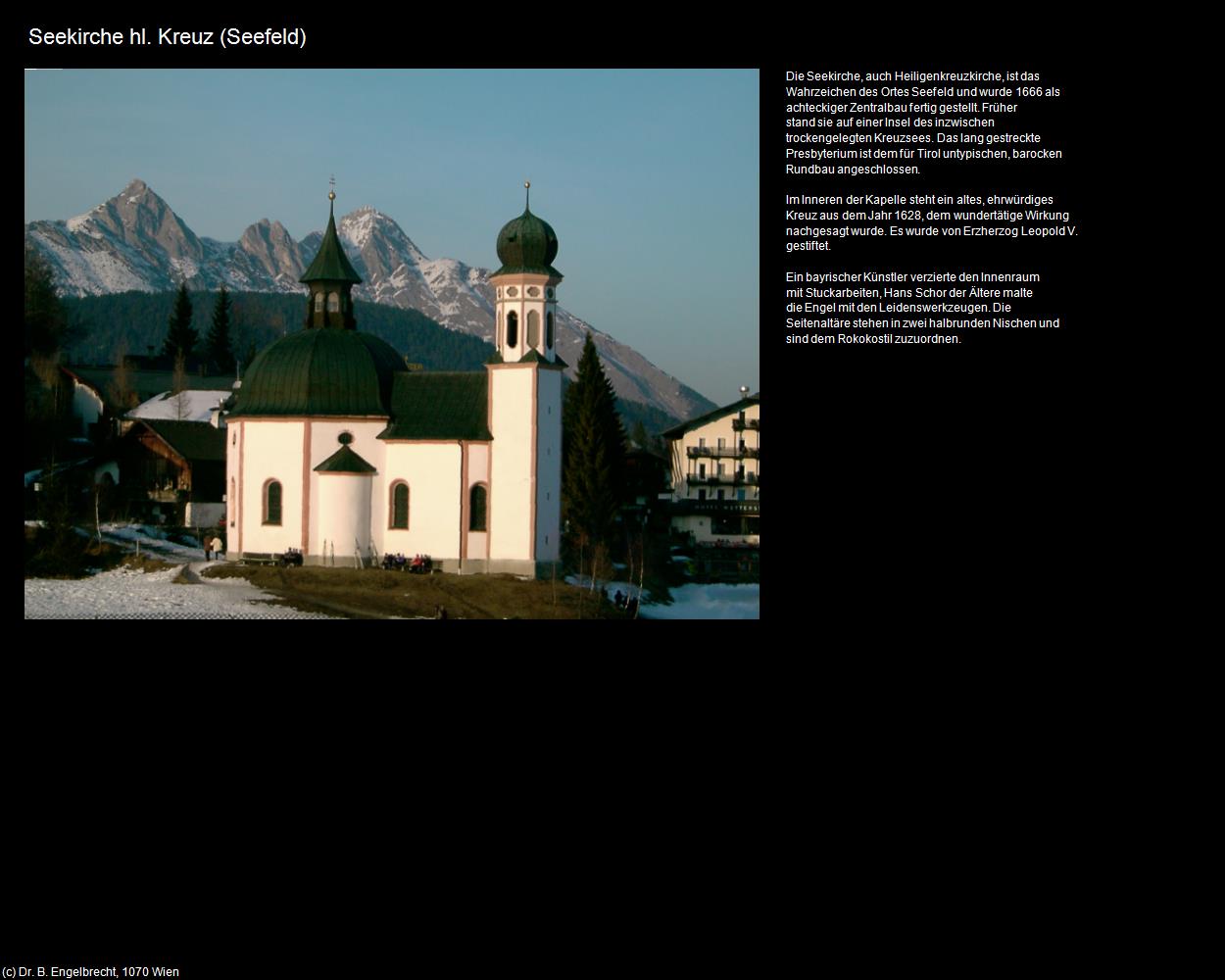 Seekirche hl. Kreuz (Seefeld) in Kulturatlas-TIROL