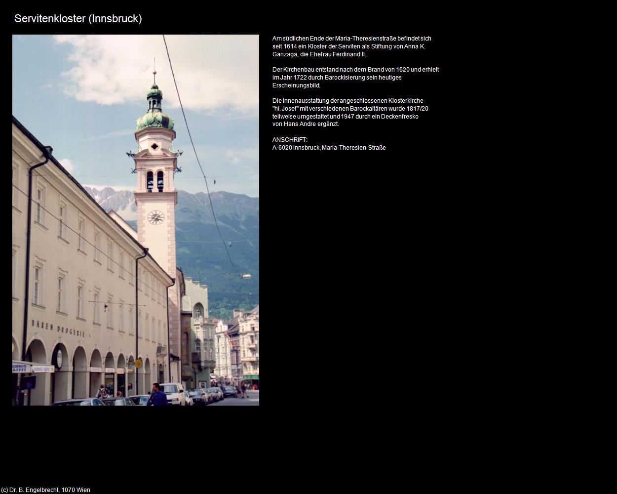 Servitenkloster (Innsbruck) in Kulturatlas-TIROL