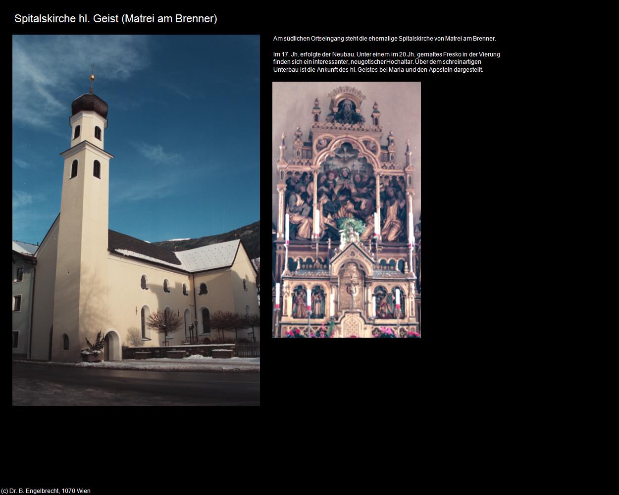 Spitalskirche (Matrei am Brenner) in Kulturatlas-TIROL