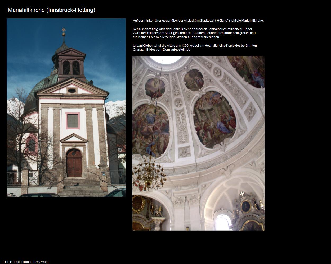 Mariahilfkirche (Hötting) (Innsbruck) in Kulturatlas-TIROL