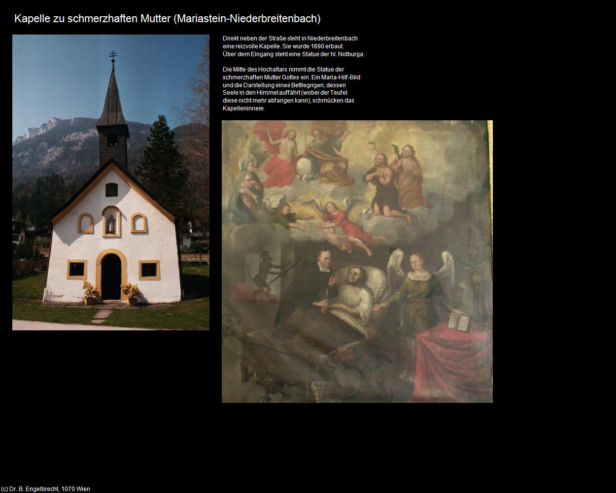 Kapelle zu schmerzhaften Mutter (Niederbreitenbach) (Mariastein) in Kulturatlas-TIROL