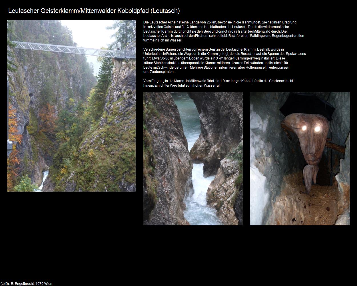 Leutascher Geisterklamm/Mittenwalder Koboldpfad  (Leutasch) in Kulturatlas-TIROL