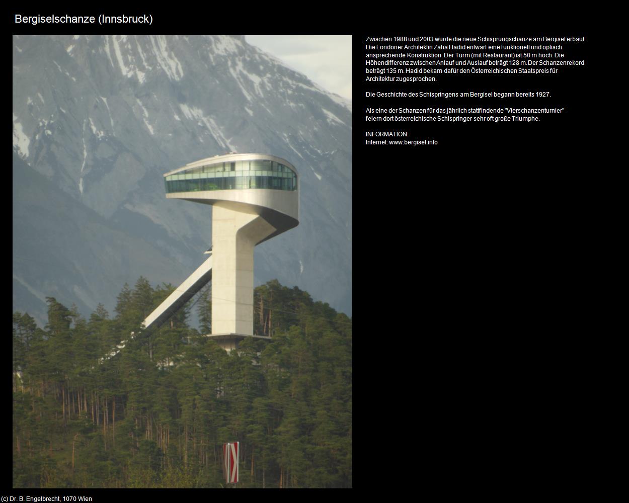 Bergiselschanze (Bergisel) (Innsbruck) in Kulturatlas-TIROL