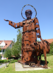 Franziskus-Statue (Tieschen)