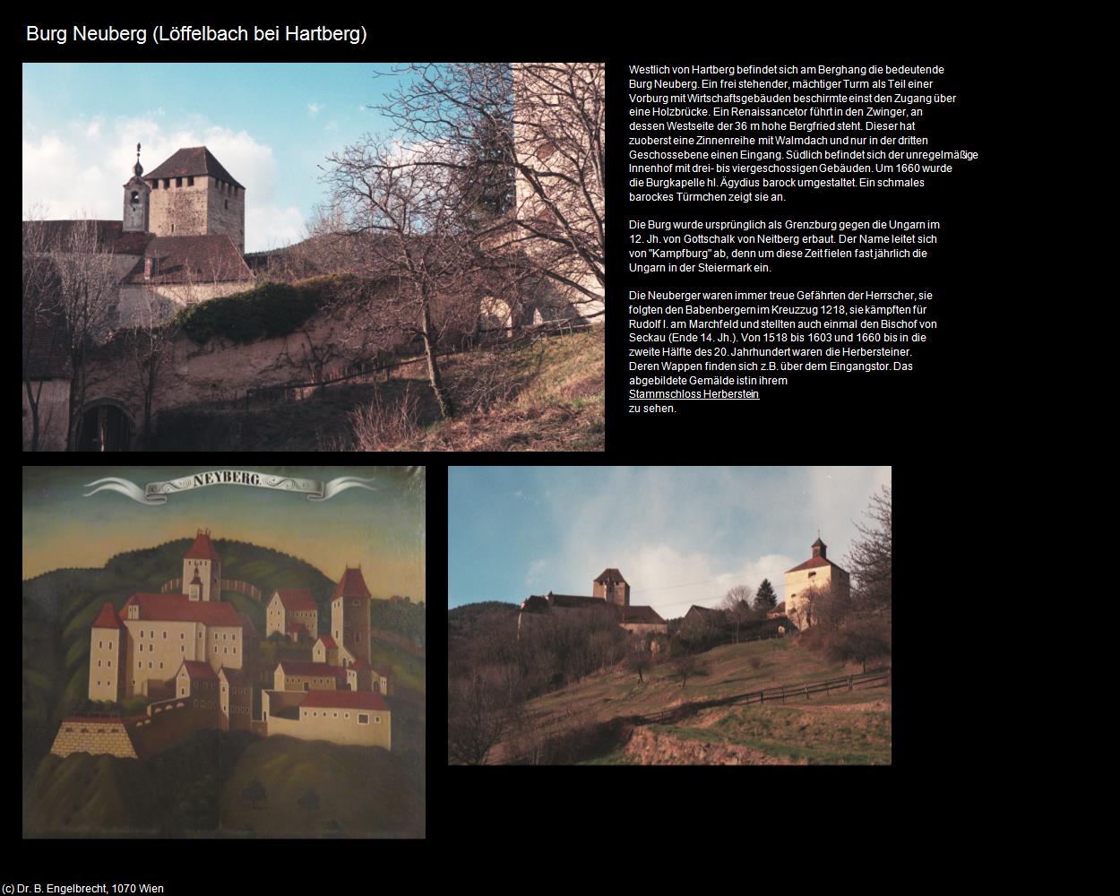 Burg Neuberg (Löffelbach bei Hartberg) in Kulturatlas-STEIERMARK(c)B.Engelbrecht