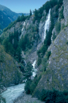 Steinerfall in Prosseggklamm (Matrei in Osttirol)