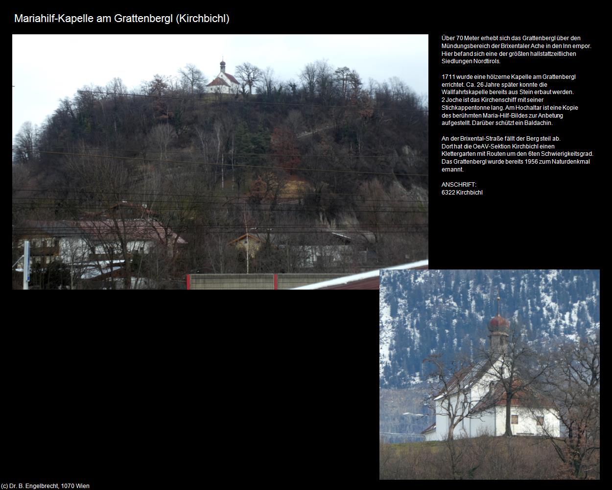 Mariahilf-Kapelle am Grattenbergl (Kirchbichl) in Kulturatlas-TIROL