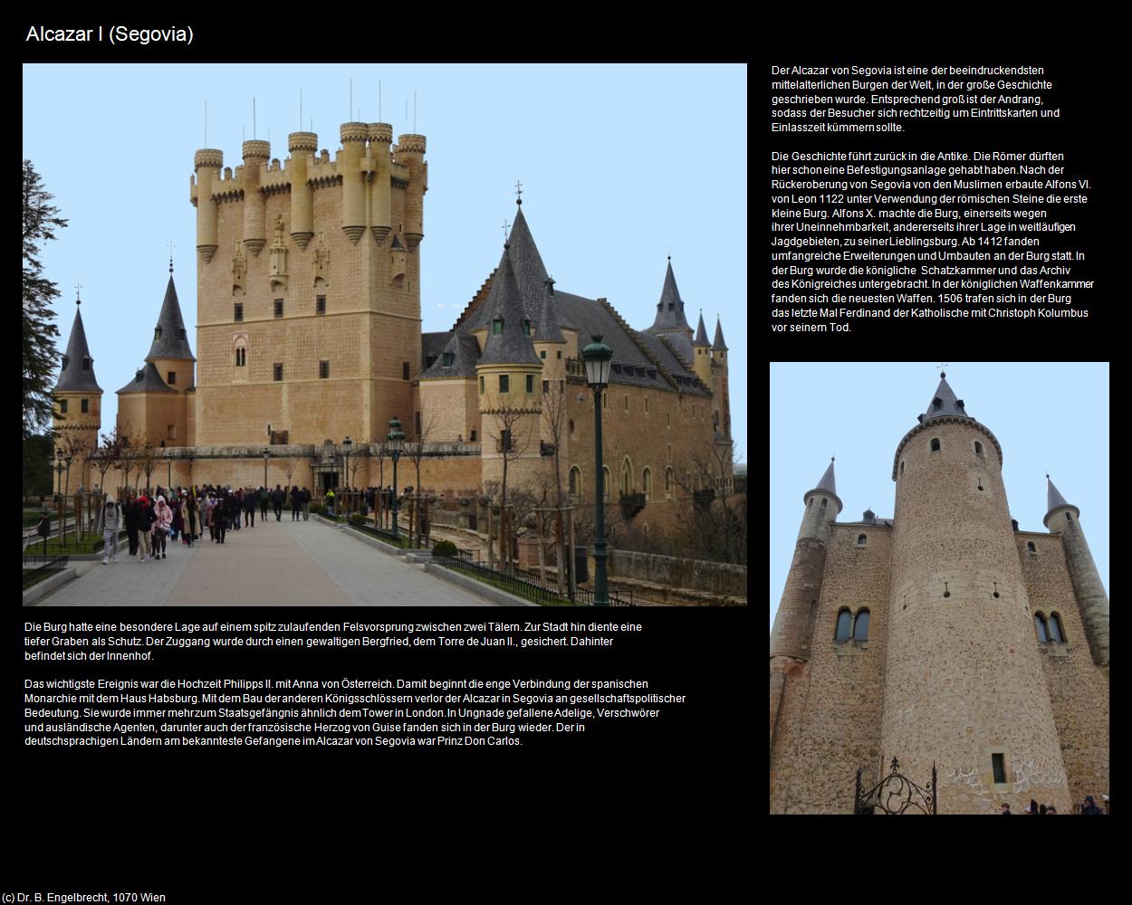 Alcazar I (Segovia (ESP-CL)) in Kulturatlas-SPANIEN-MITTE