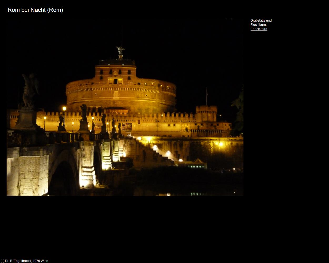 Rom bei Nacht II (Rom-10-Rom bei Nacht) in ROM(c)B.Engelbrecht