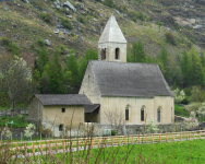 Kirche hl. Caesarius  (Laatsch bei Mals/Laudes)