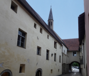 Apostelkirche und Brixner Tor (Klausen/Chiusa)