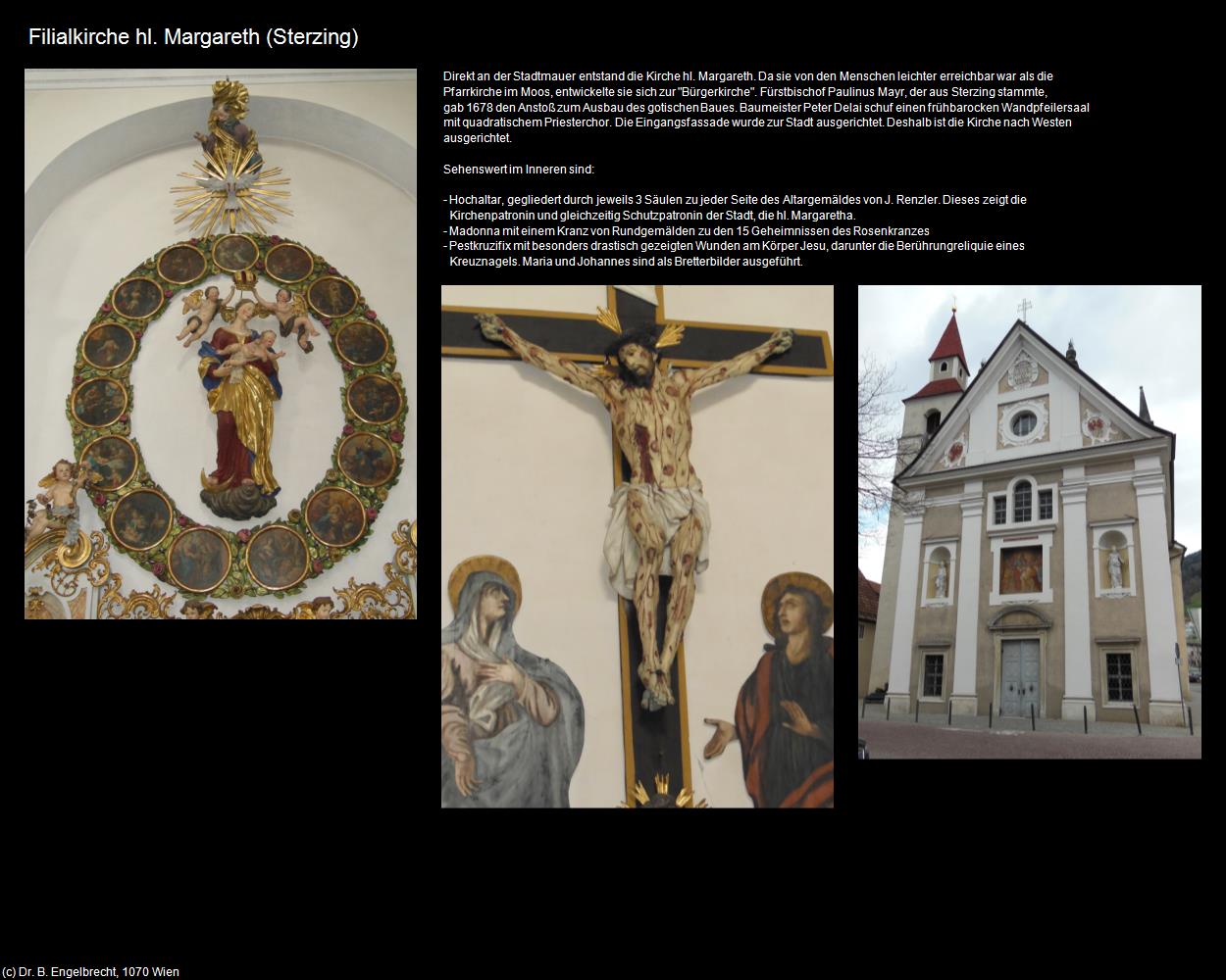 Bürgerkirche hl. Margaretha (Sterzing/Città Vipiteno) in Kulturatlas-SÜDTIROL