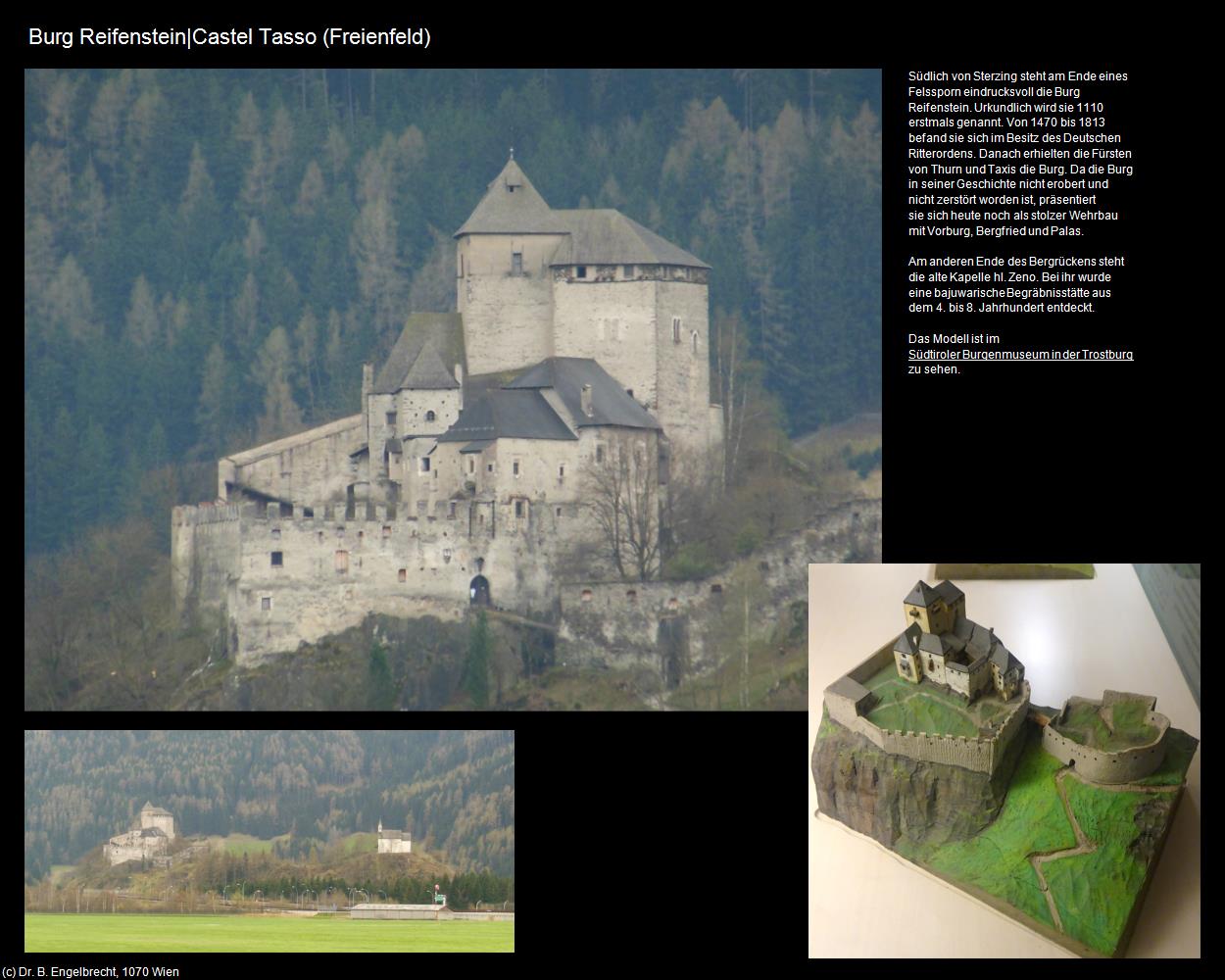 Burg Reifenstein/Castel Tasso (Westen) (Freienfeld/Campo di Trens) in Kulturatlas-SÜDTIROL(c)B.Engelbrecht