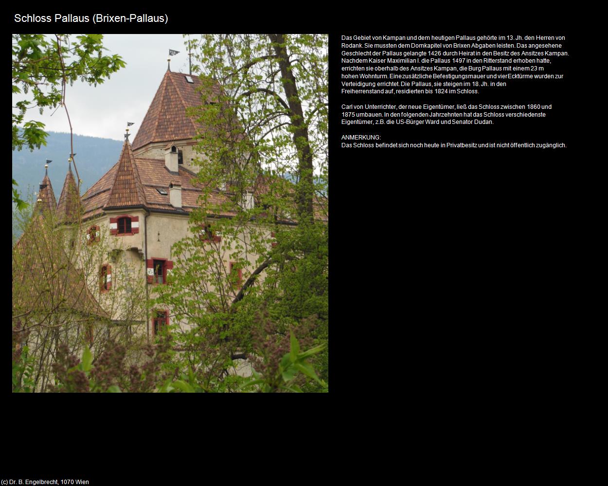 Schloss Pallaus  (Pallaus) in Kulturatlas-SÜDTIROL