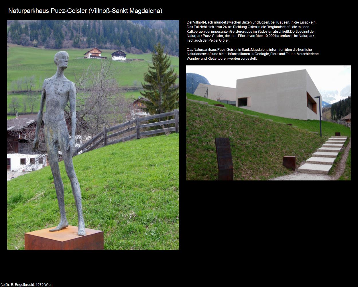 Naturparkhaus Puez-Geisler (Sankt Magdalena) (Villnöß/Funes) in Kulturatlas-SÜDTIROL