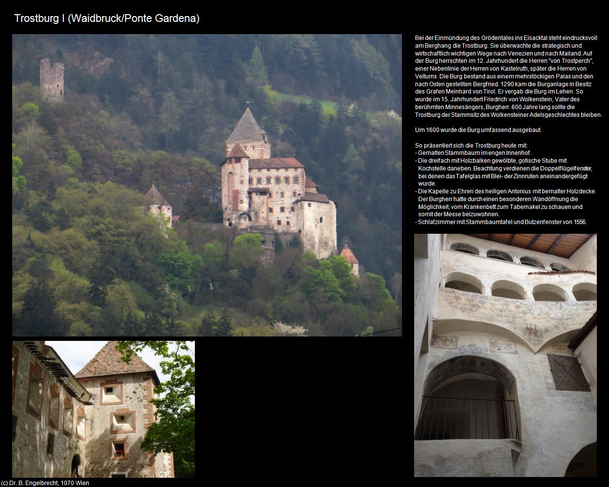 Trostburg I (Waidbruck/Ponte Gardena) in Kulturatlas-SÜDTIROL