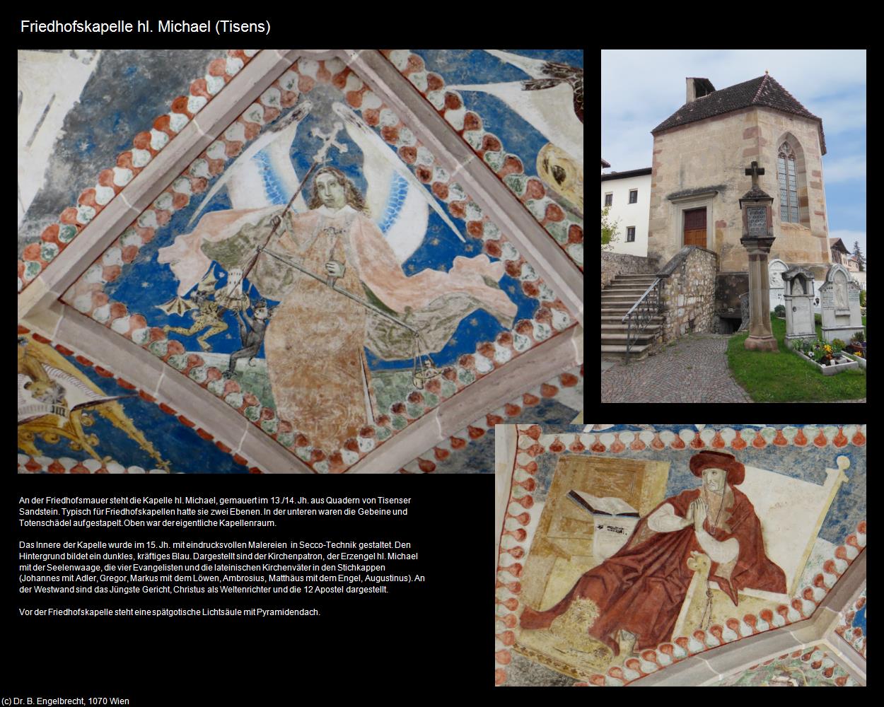 Friedhofskapelle hl. Michael (Tisens/Tesimo) in Kulturatlas-SÜDTIROL