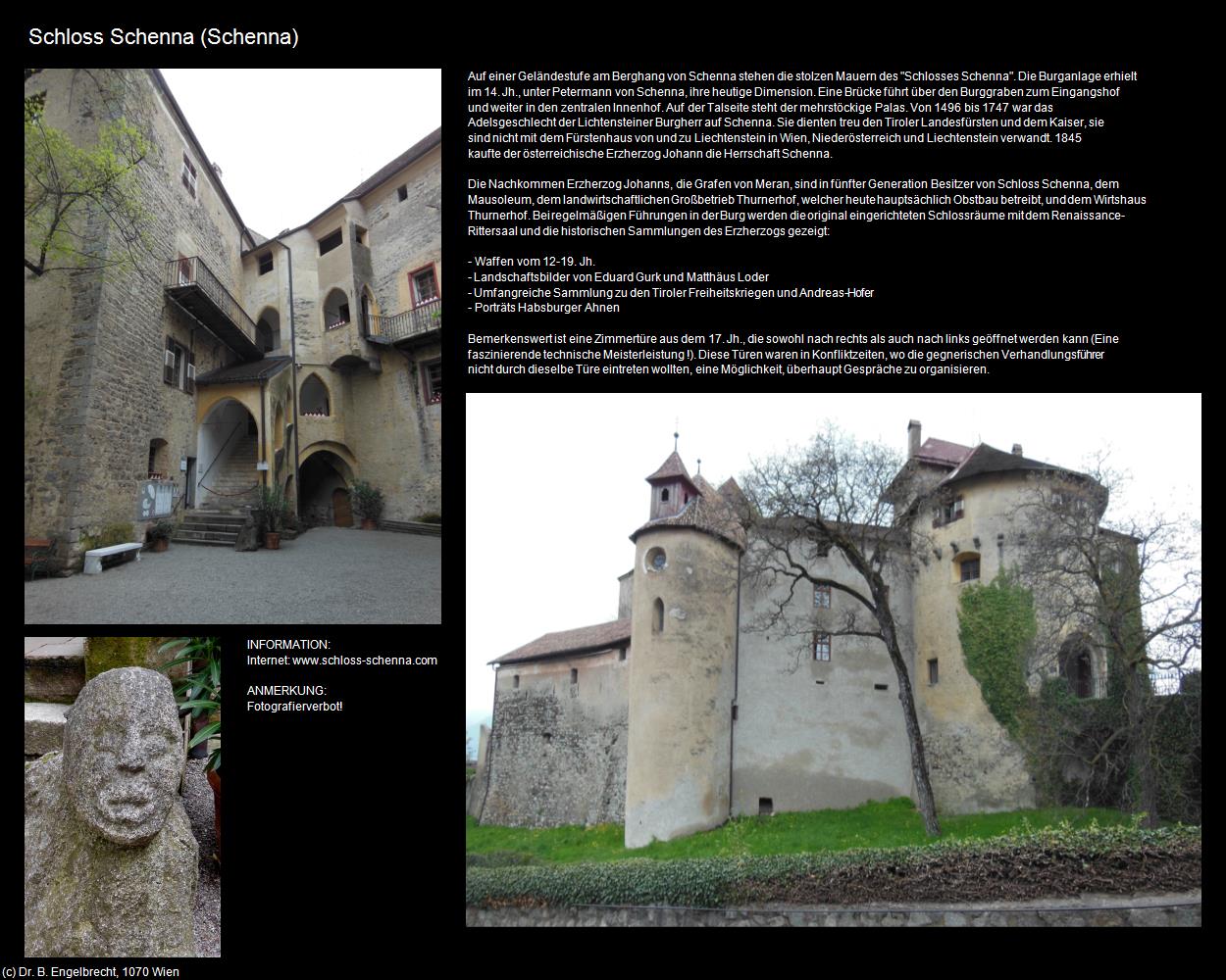 Schloss Schenna (Schenna/Scena) in Kulturatlas-SÜDTIROL