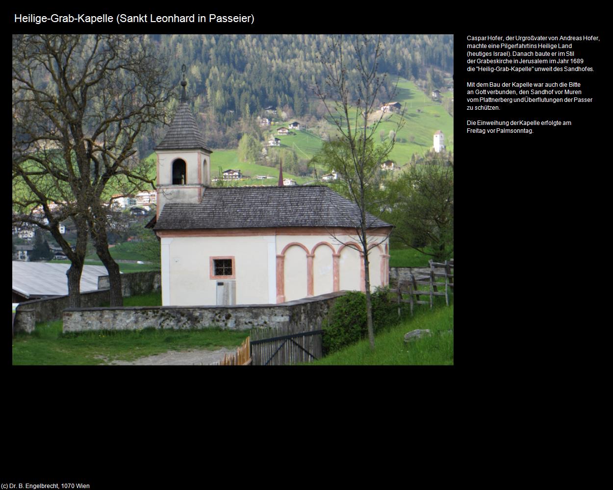 Heilige-Grab-Kapelle (Sankt Leonhard in Passeier/San Leonardo in Passiria) in Kulturatlas-SÜDTIROL