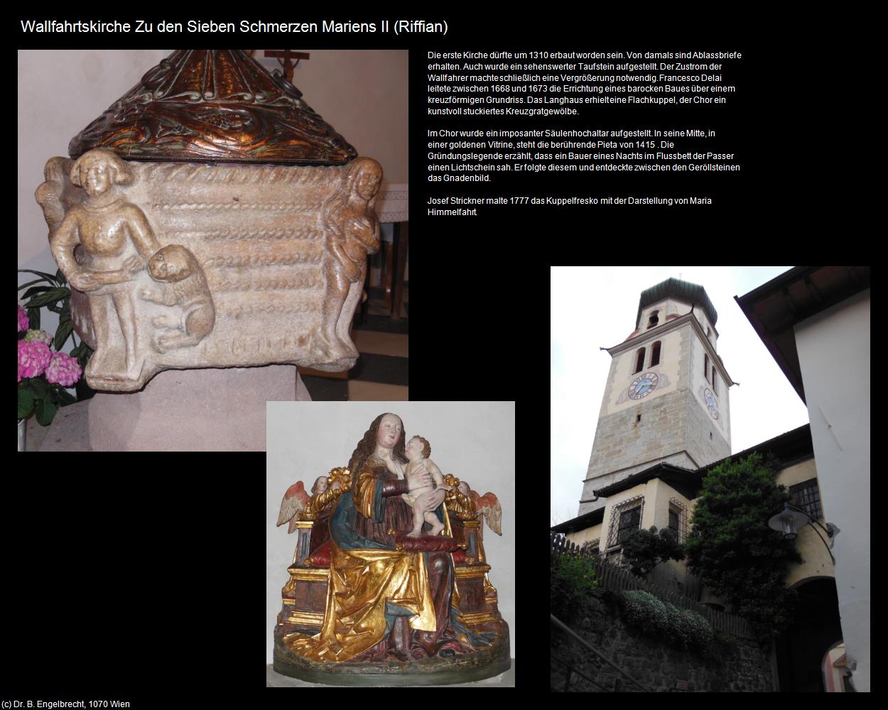 Wallfk. Zu den sieben Schmerzen Mariens II (Riffian/Rifiano) in Kulturatlas-SÜDTIROL