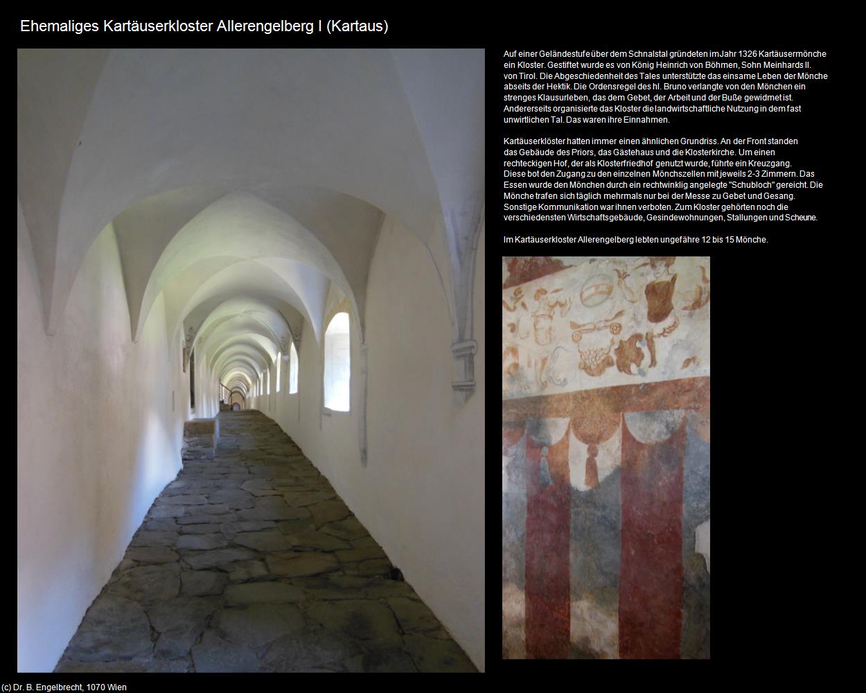 Ehem. Kartäuserkl. Allerengelberg I (Kartaus/Certosa) in Kulturatlas-SÜDTIROL