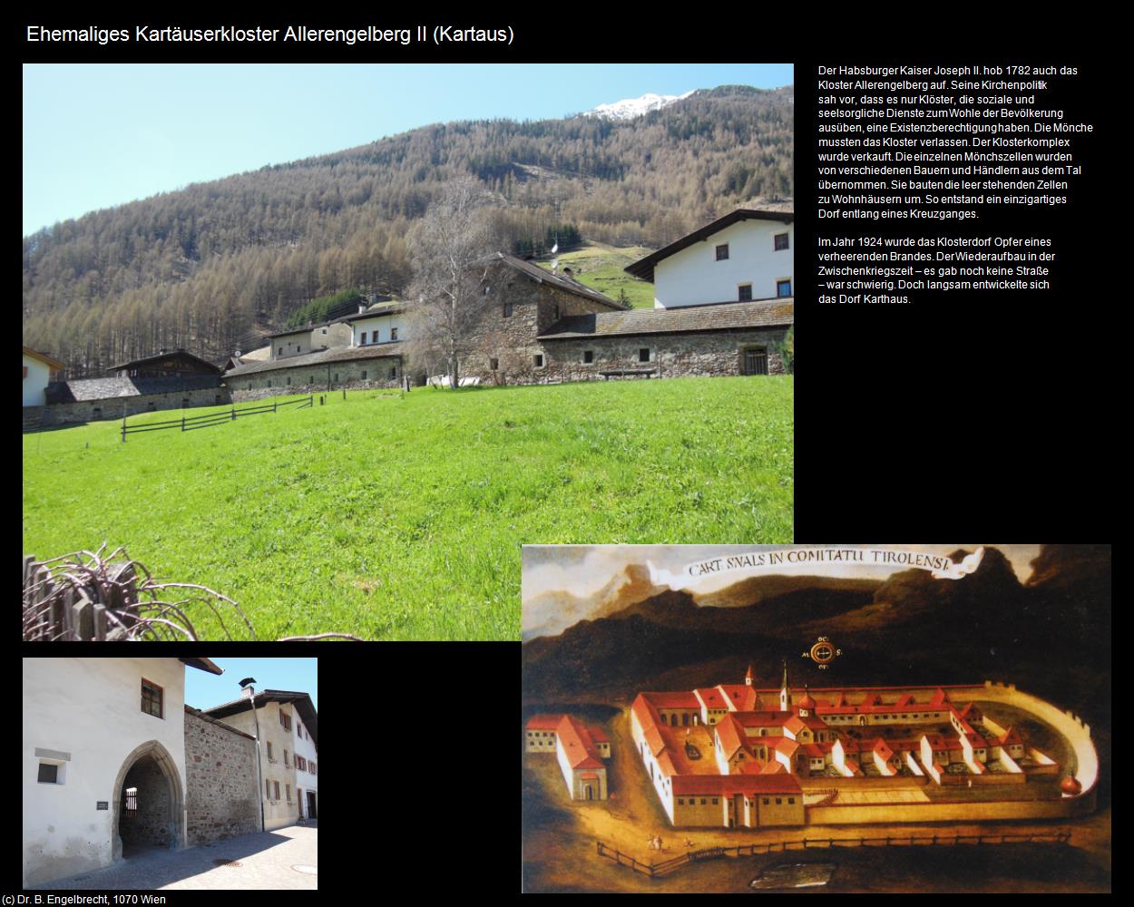 Ehem. Kartäuserkl. Allerengelberg II (Kartaus/Certosa) in Kulturatlas-SÜDTIROL