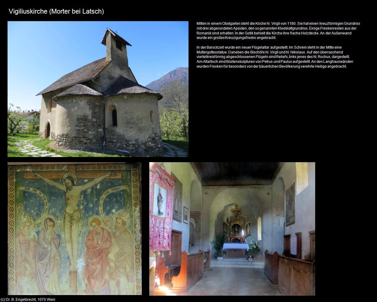 Vigiliuskirche (Morter bei Latsch) in Kulturatlas-SÜDTIROL