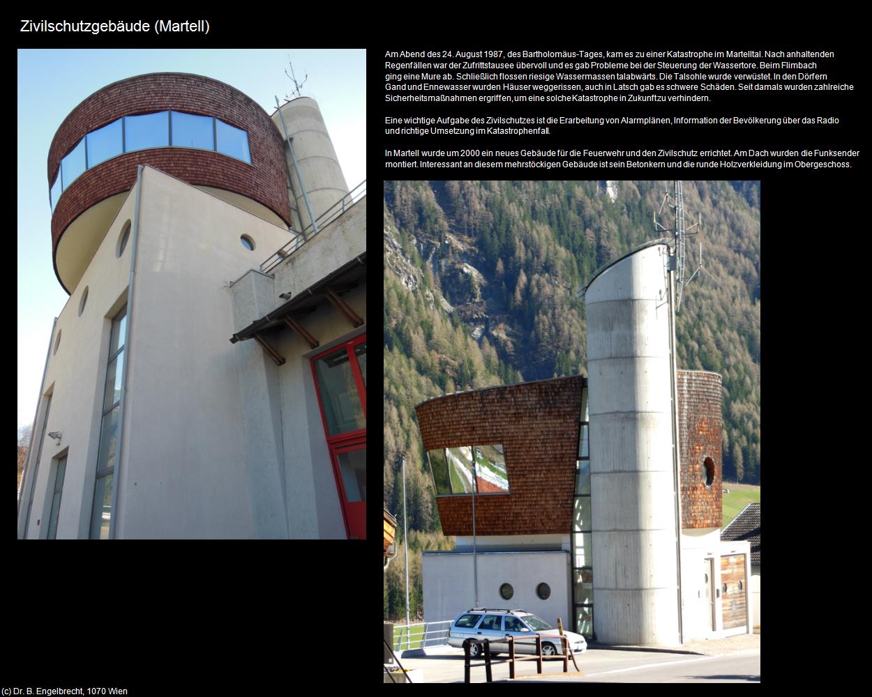 Zivilschutzgebäude (Martell/Martello) in Kulturatlas-SÜDTIROL