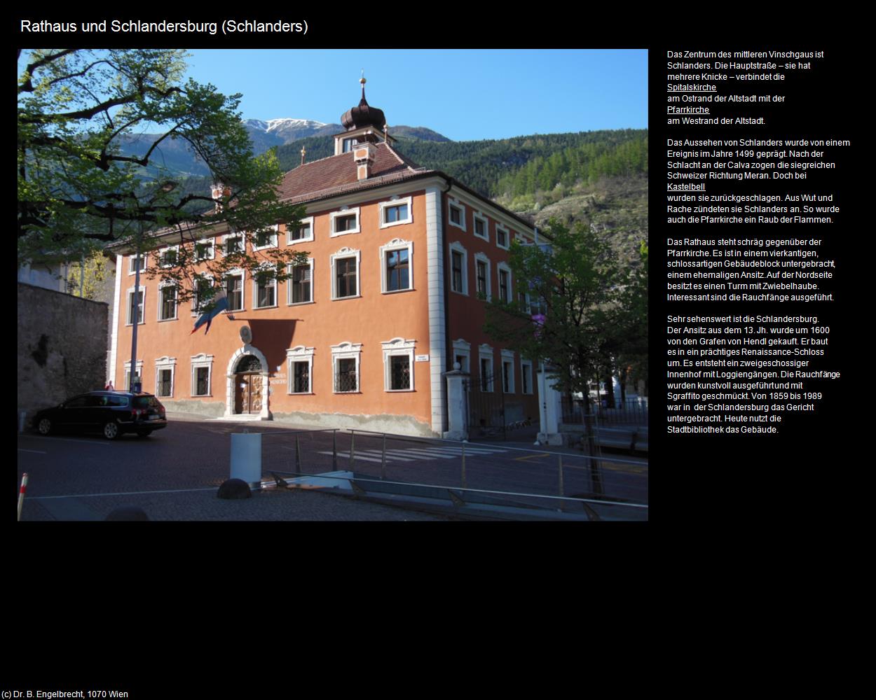 Rathaus (Schlanders/Silandro) in Kulturatlas-SÜDTIROL(c)B.Engelbrecht