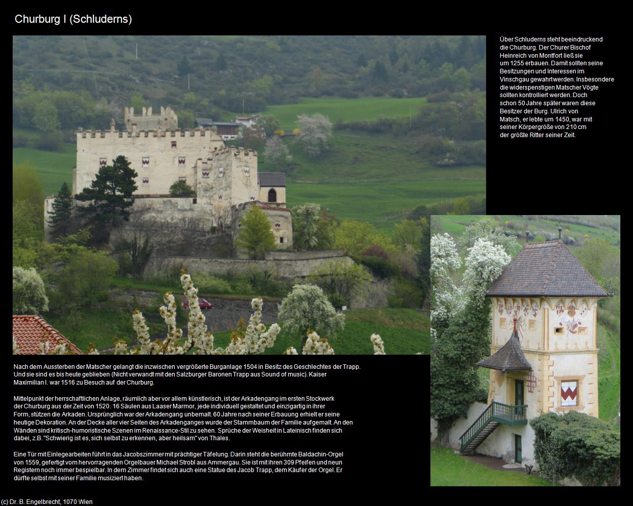 Churburg I (Schluderns/Sluderno) in Kulturatlas-SÜDTIROL