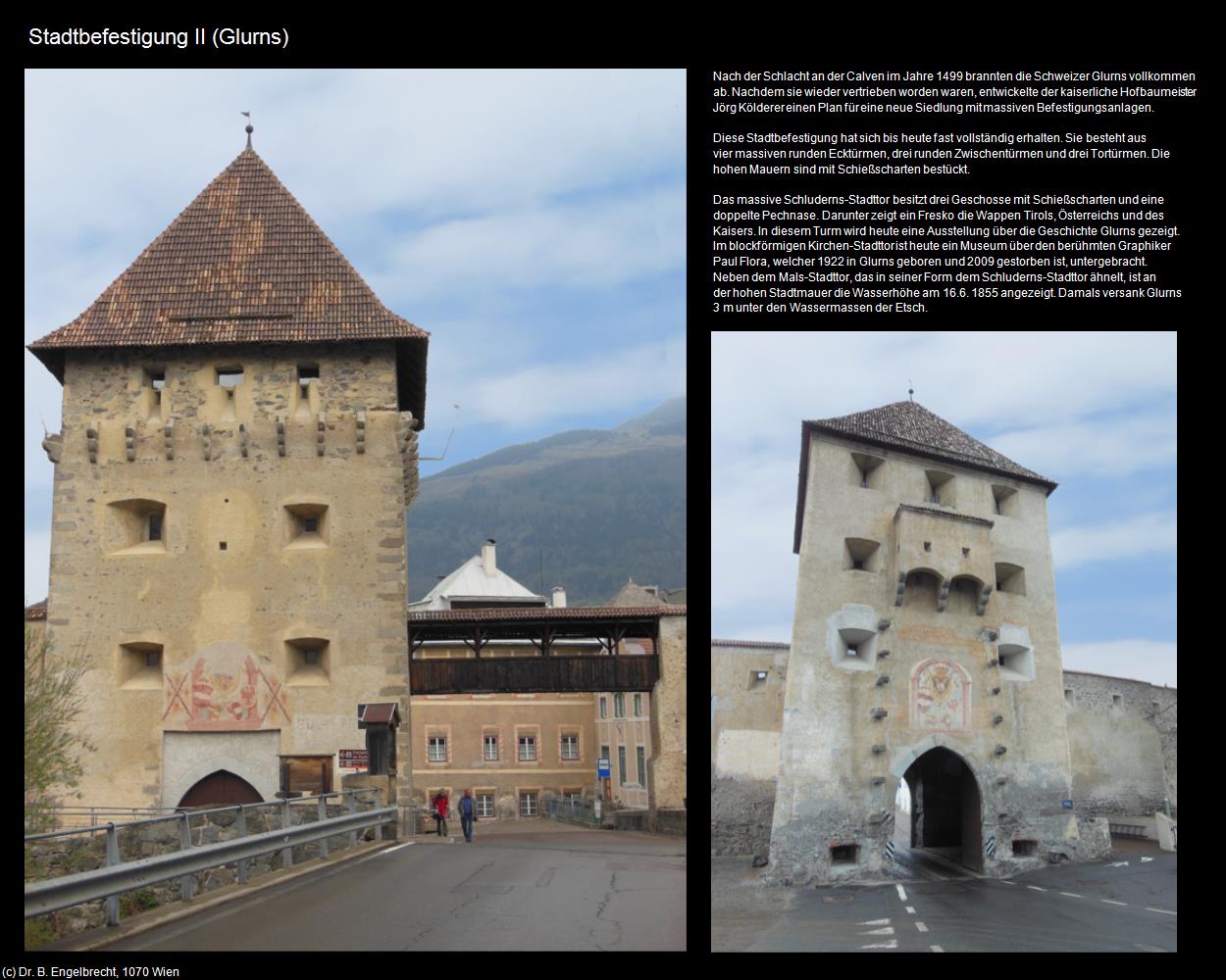 Stadtbefestigung II (Glurns/Glorenza) in Kulturatlas-SÜDTIROL