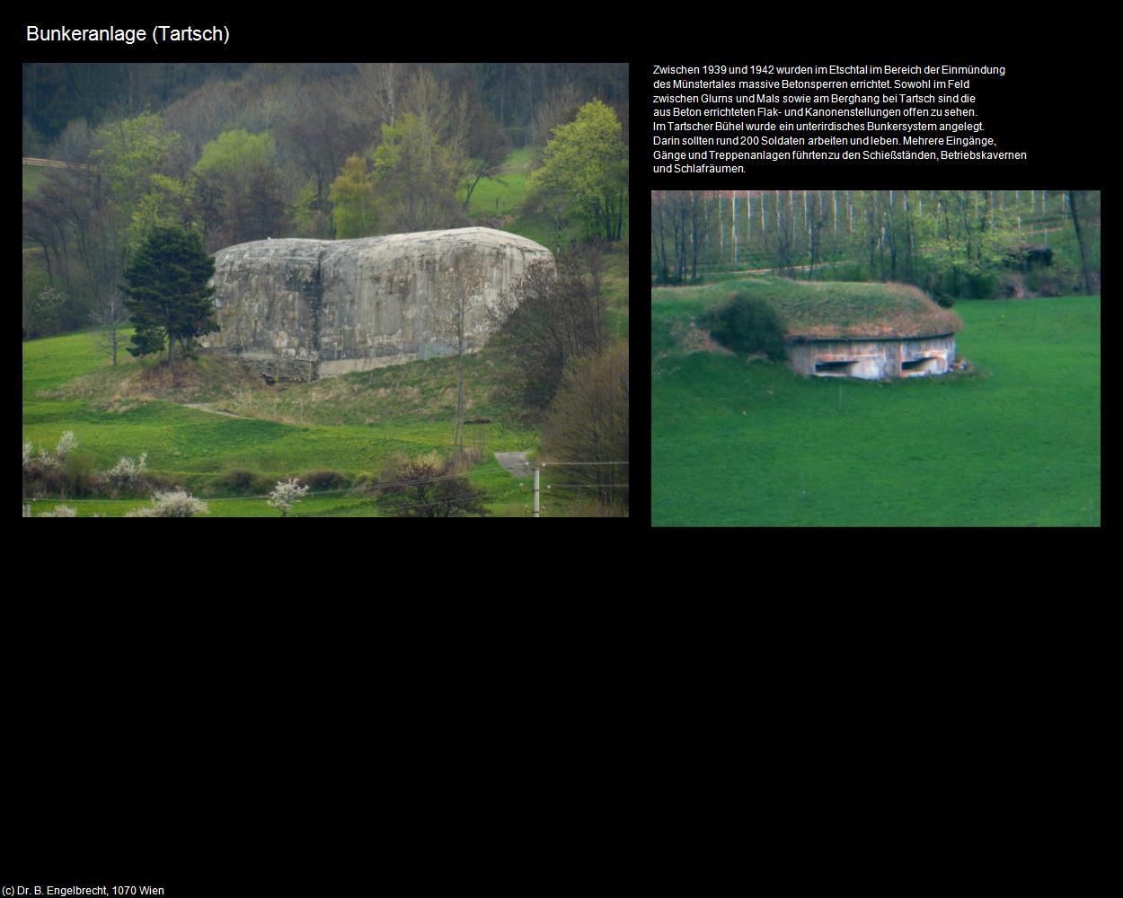 Betonsperrbauten (Tartsch bei Mals/Tarces) in Kulturatlas-SÜDTIROL