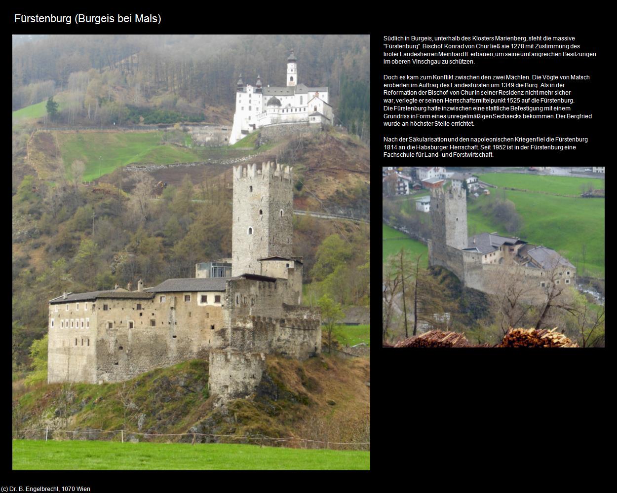 Fürstenburg (Burgeis bei Mals/Burgusio) in Kulturatlas-SÜDTIROL