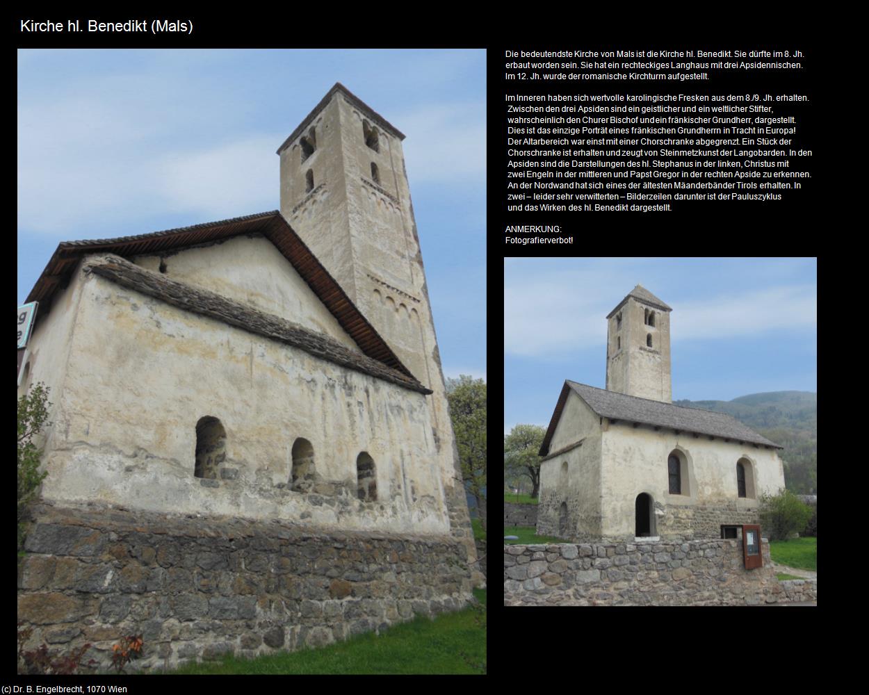 Kirche hl. Benedikt (Mals/Malles) in Kulturatlas-SÜDTIROL