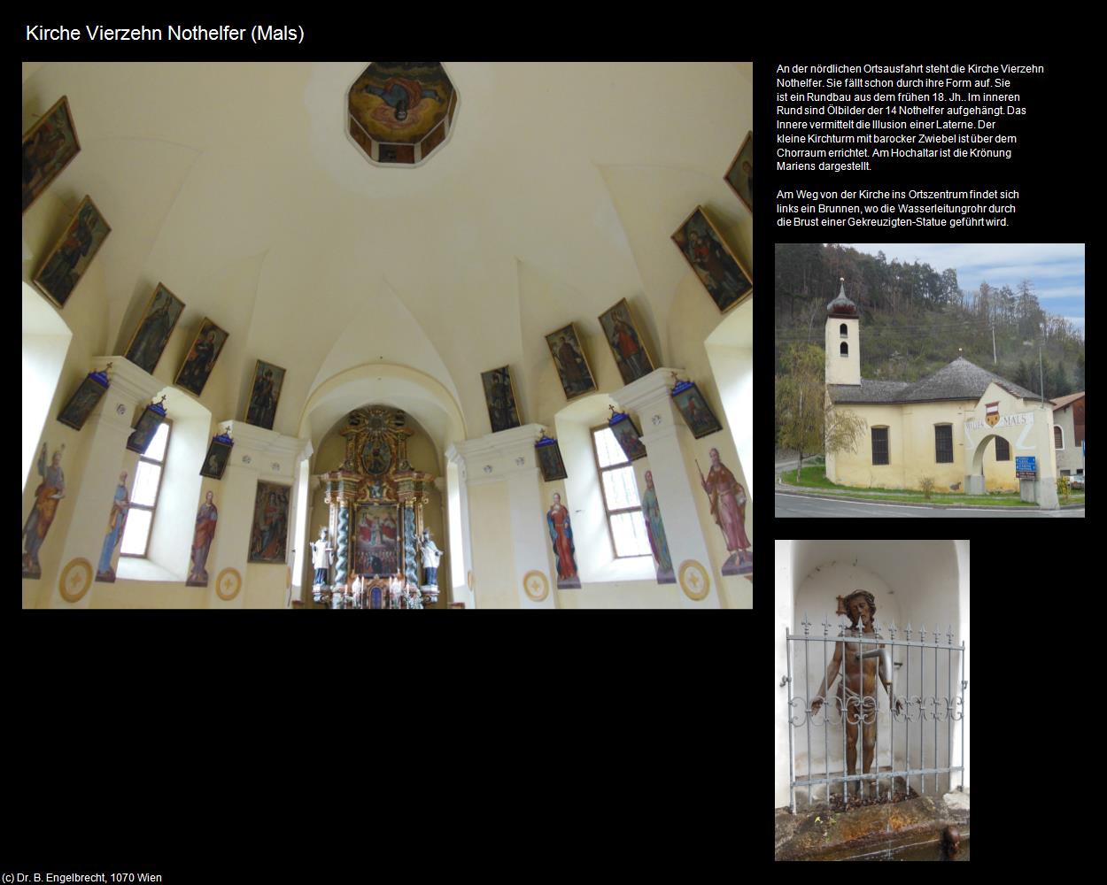 Kirche Vierzehn Nothelfer (Mals/Malles) in Kulturatlas-SÜDTIROL