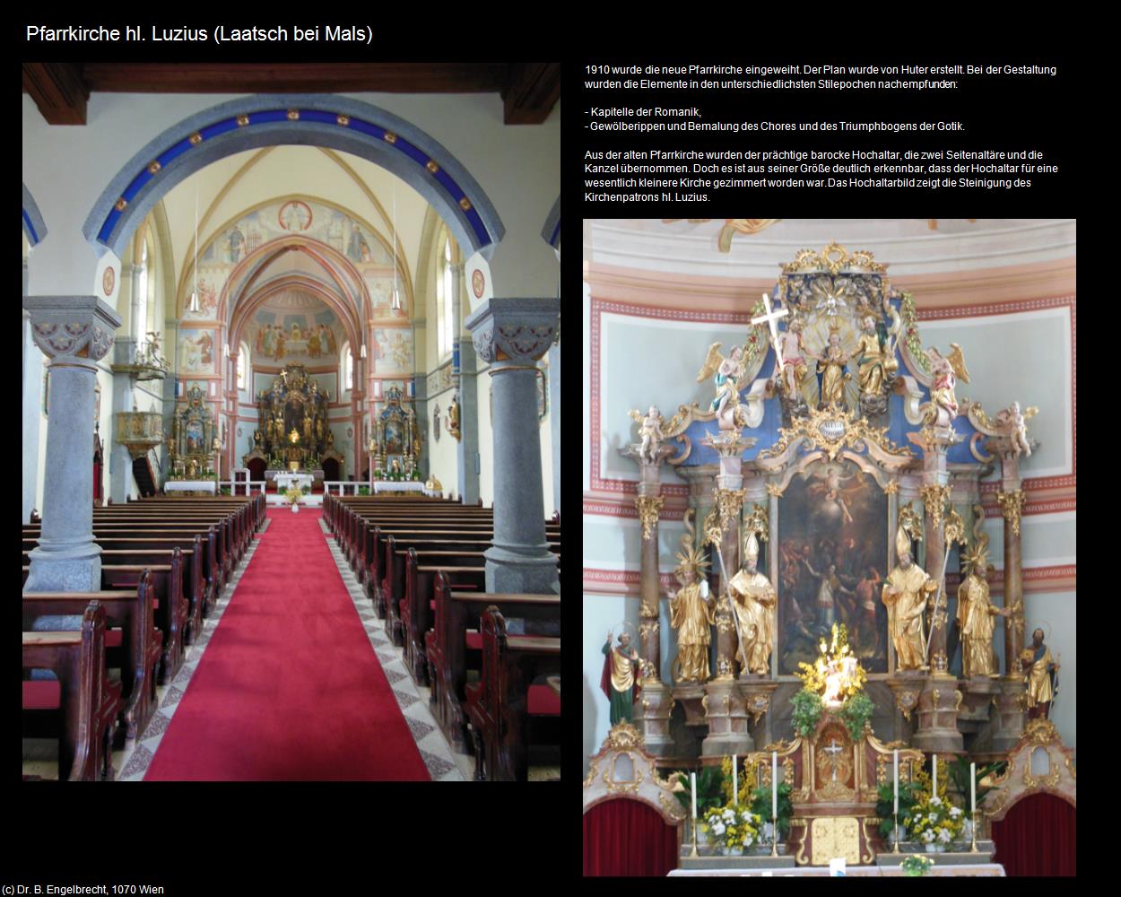 Pfk. hl. Luzius (Laatsch bei Mals/Laudes) in Kulturatlas-SÜDTIROL