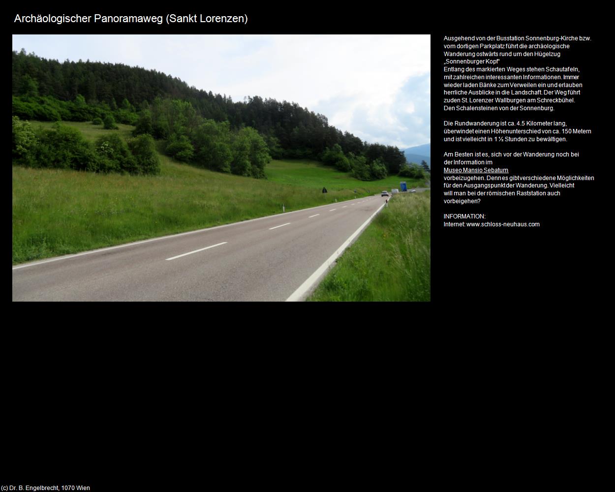 Archäologischer Panoramaweg (Sankt Lorenzen) in Kulturatlas-SÜDTIROL(c)B.Engelbrecht