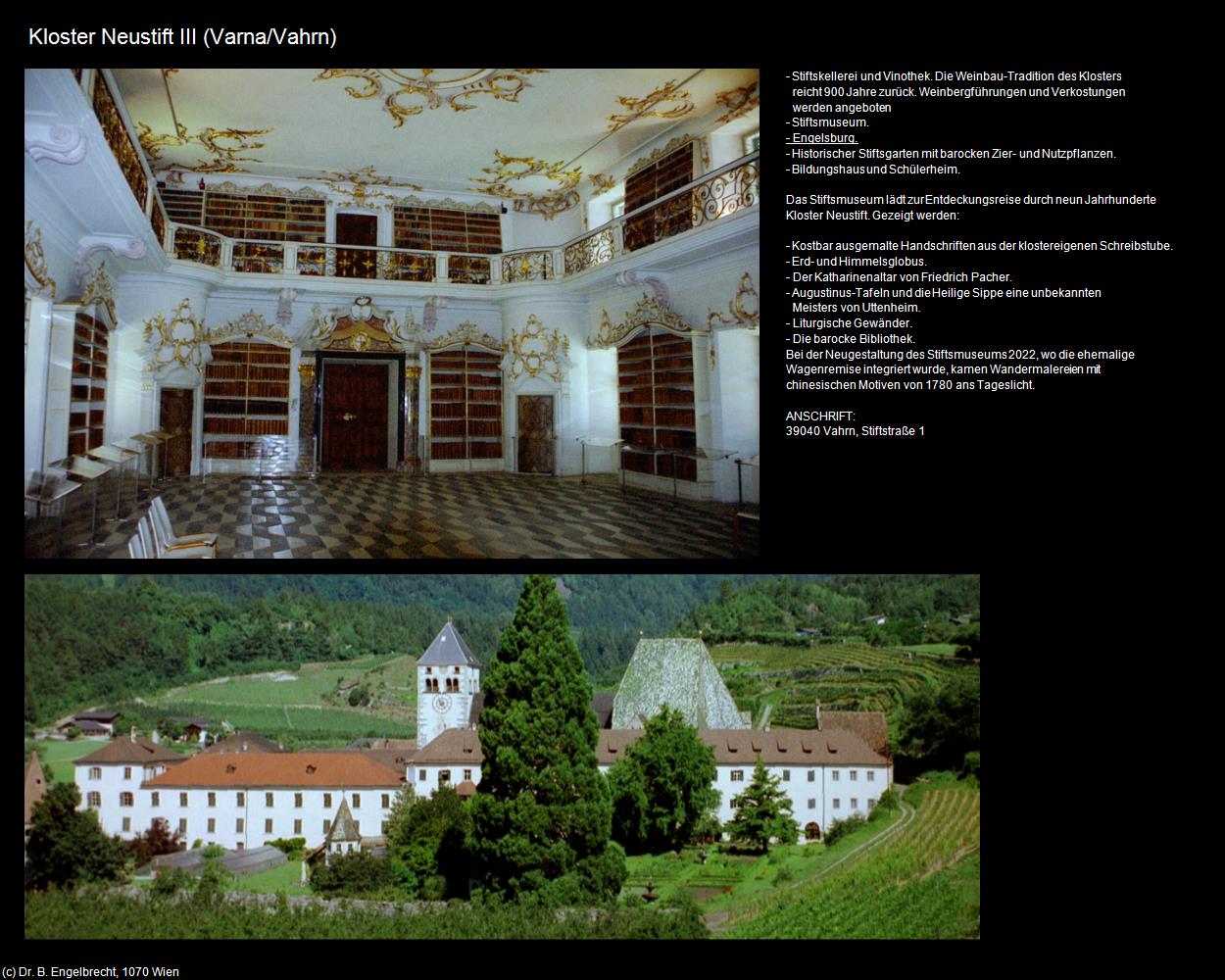 Kloster Neustift III (Vahrn/Varna) in Kulturatlas-SÜDTIROL(c)B.Engelbrecht