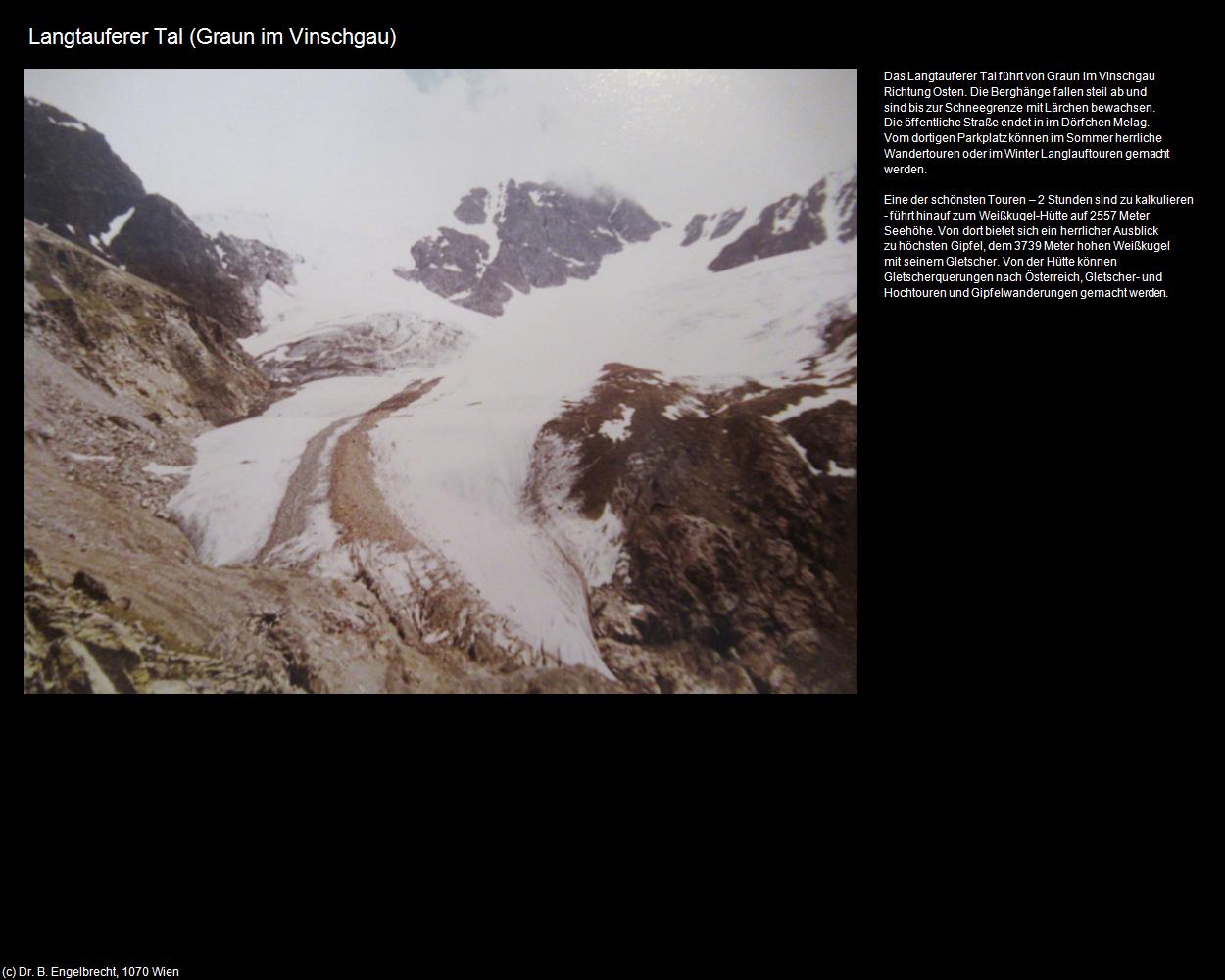 Langtauferer Tal (Graun im Vinschgau/Curon Venosta) in Kulturatlas-SÜDTIROL