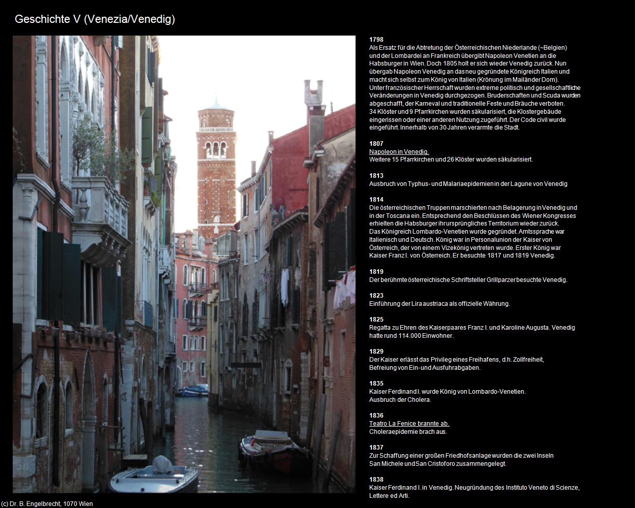 Geschichte V (Venedig/Venezia) in Kulturatlas-VENEDIG(c)B.Engelbrecht