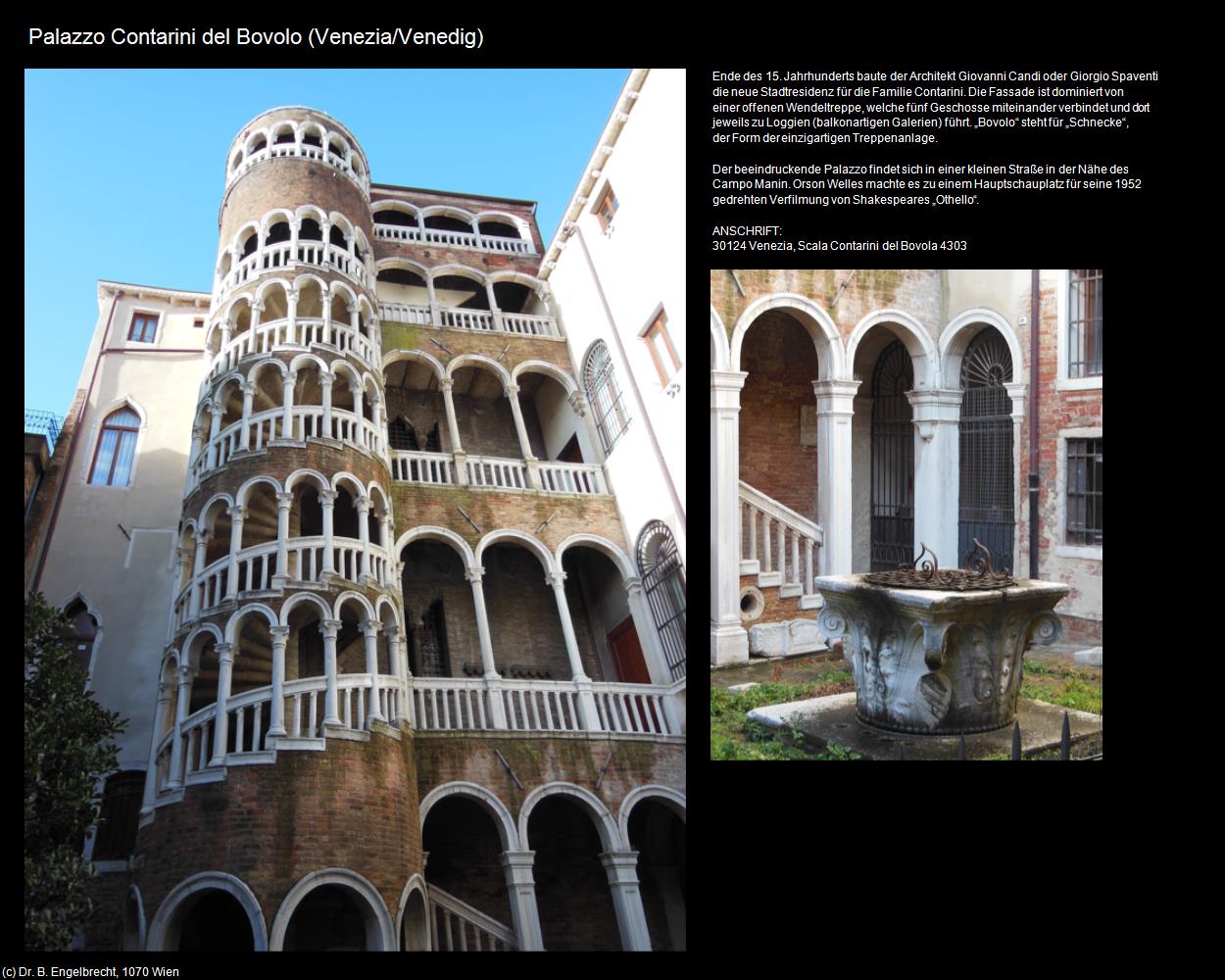 Palazzo Contarini del Bovolo (Venedig/Venezia) in Kulturatlas-VENEDIG