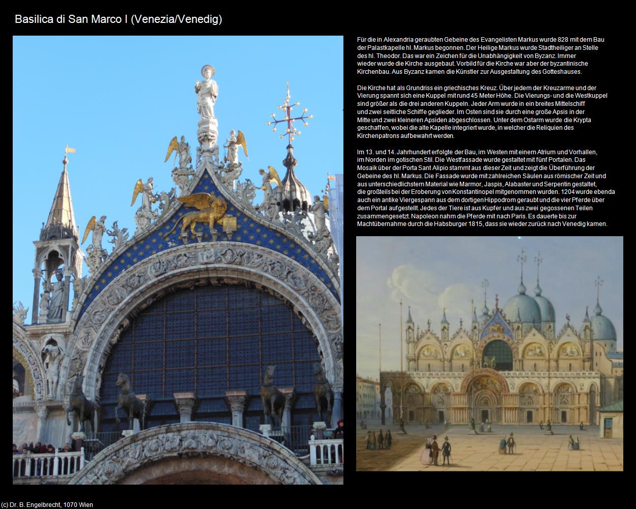 Basilica di San Marco I (Venedig/Venezia) in Kulturatlas-VENEDIG