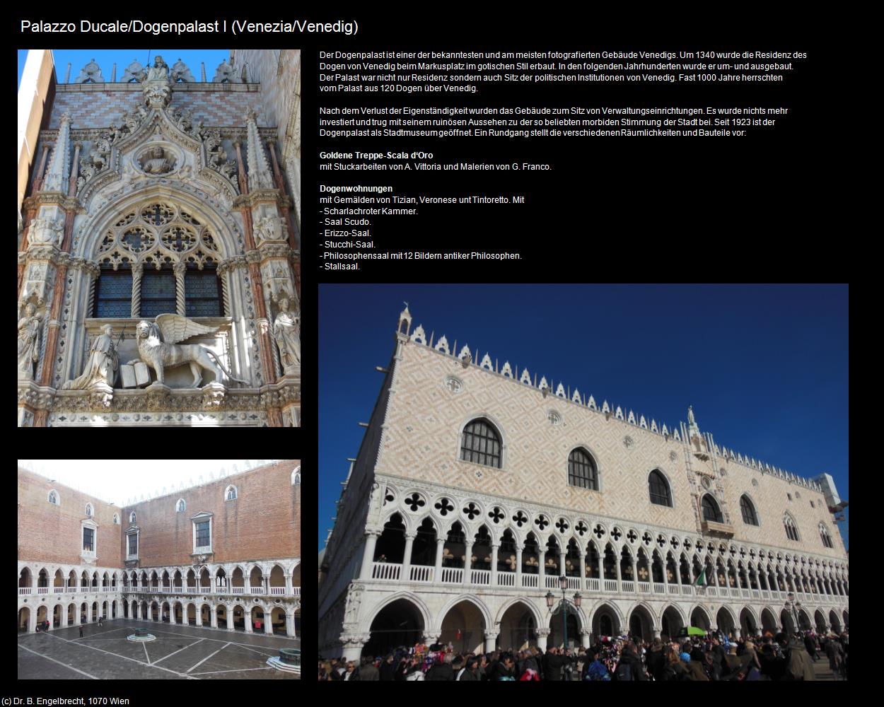 Dogenpalast I (Venedig/Venezia) in Kulturatlas-VENEDIG